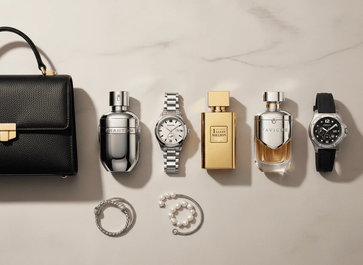 Slide Como escolher um perfume que combine com acessórios de luxo