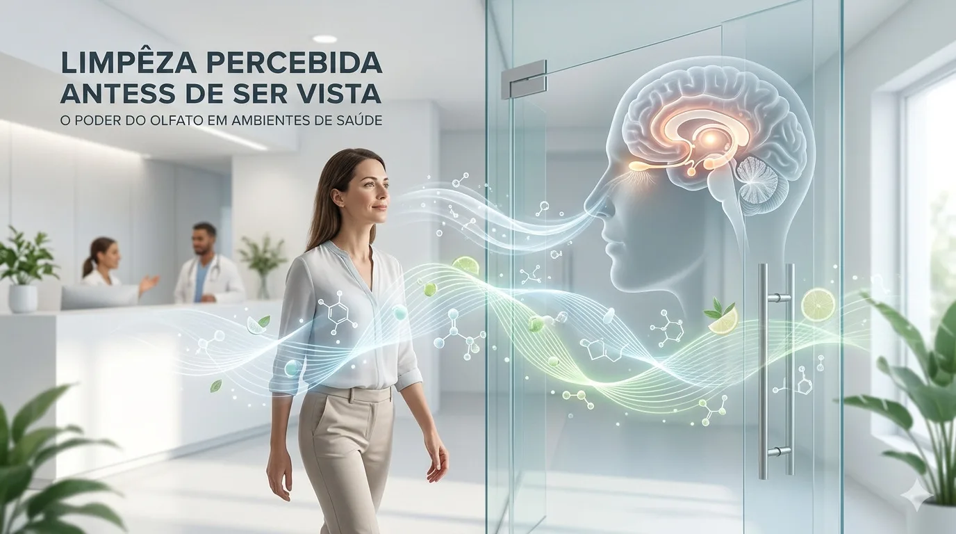 Post O Cheiro que Cura: Como o Perfume Influencia a Percepção de Limpeza em Ambientes de Saúde