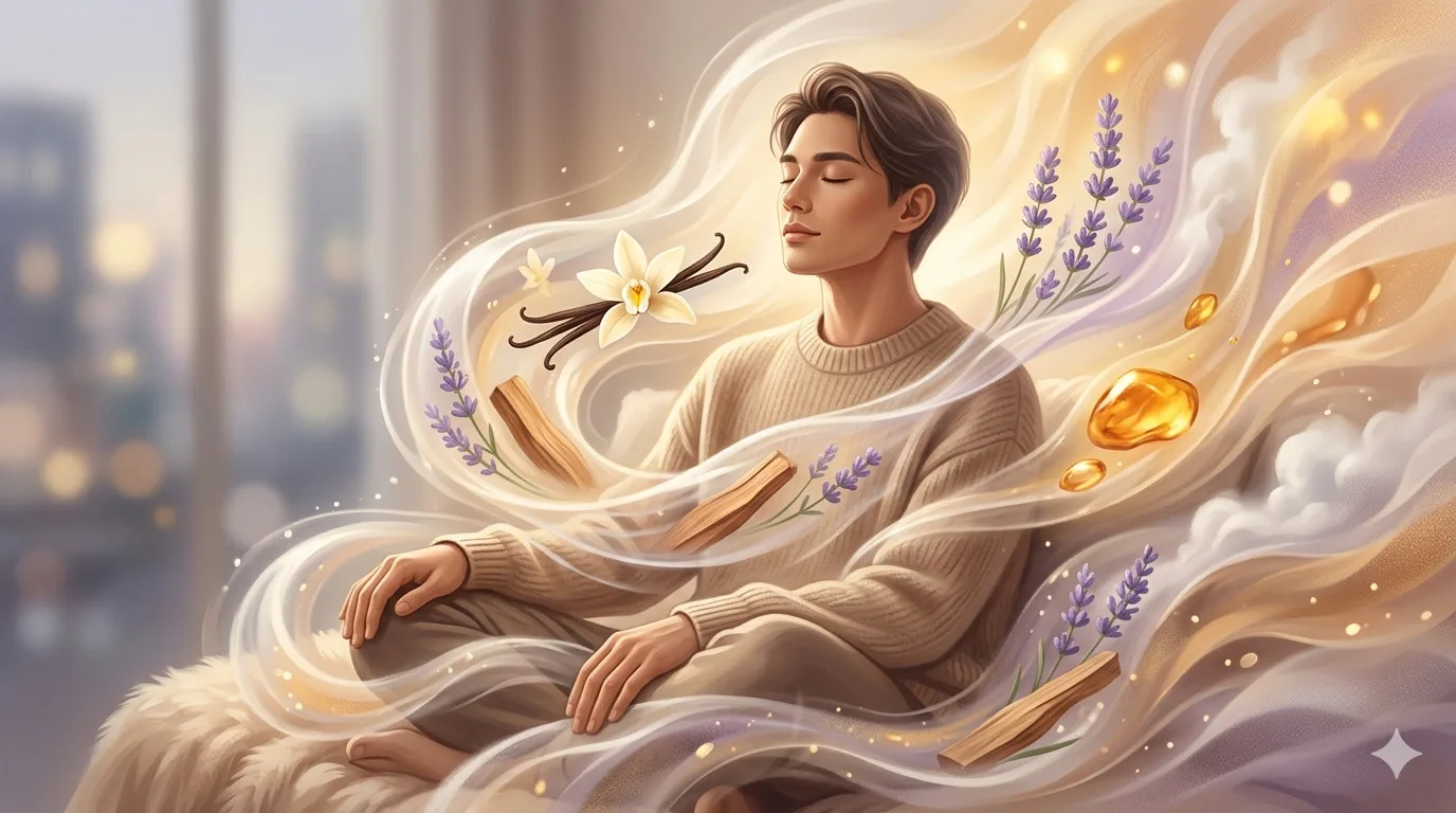 Post Perfumes que despertam sensações de conforto: o abraço invisível que você carrega com você